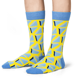 Custom Crew Socken Baumwolle 3d