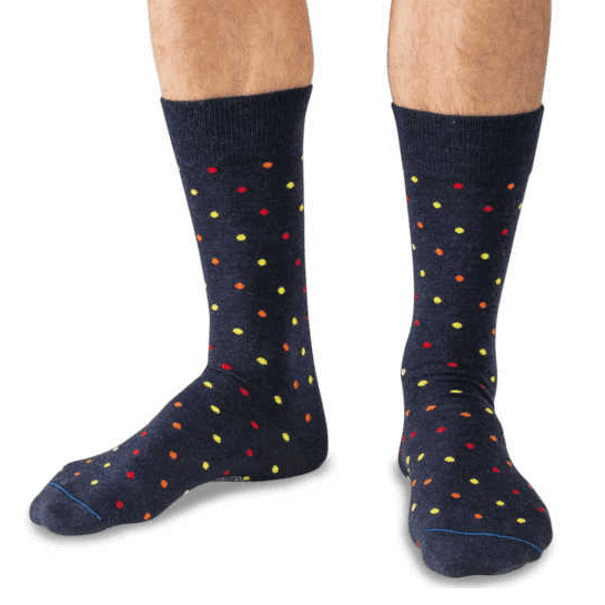 calcetines de vestir personalizados para hombre