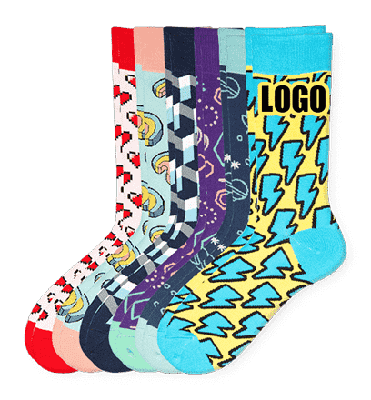 Добавяне на лого към съществуващ дизайн на чорапи