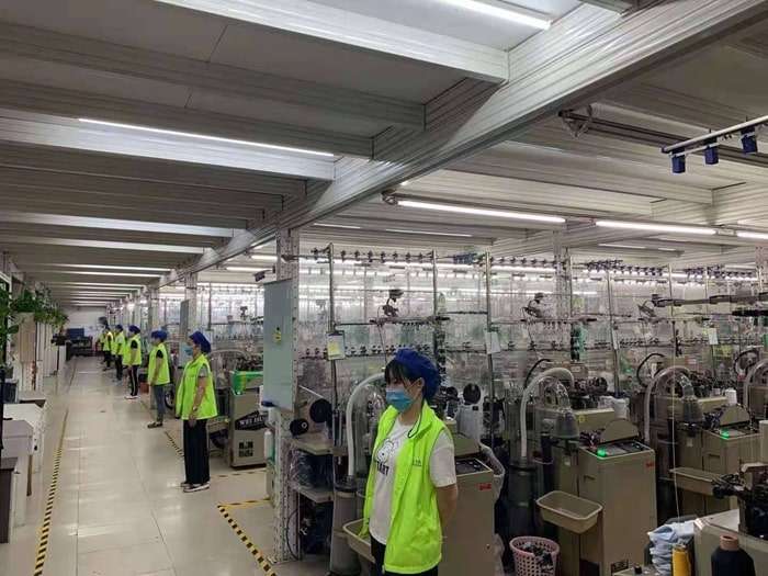 Работилница за тъкане на фабрика Ji Xing Feng