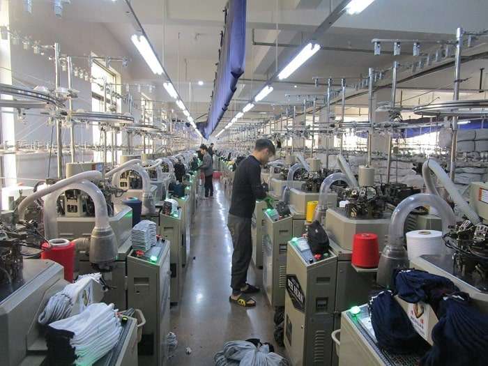 Mingxian-værkstedet for sokker