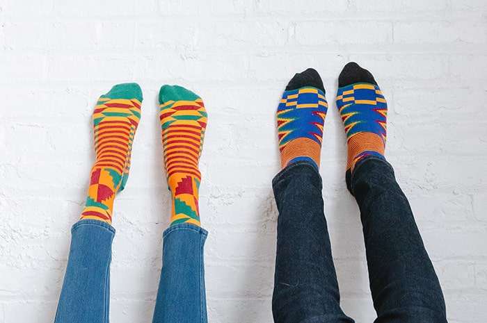 moderne Socken, mehrere Farben für mehr Komfort 