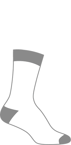 kompresní běžecké ponožky v délce posádky
