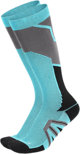 Customized running compression socks knee high length