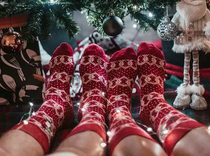 Never forget socks at Christmas