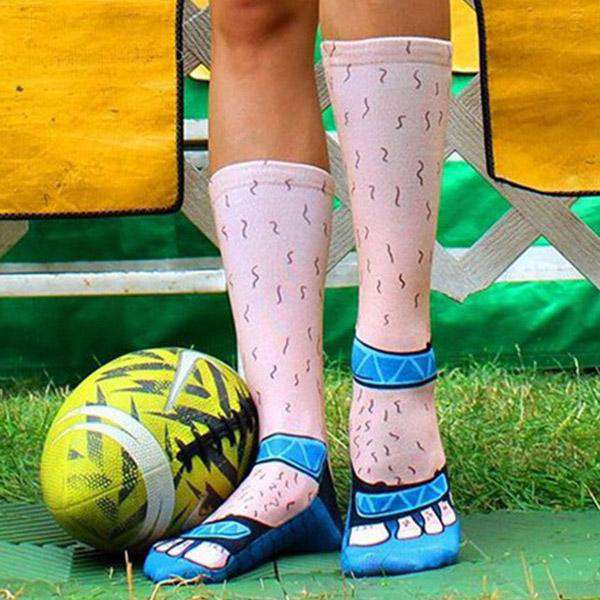 Novelty funny print socks