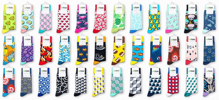 custom socks design for logo