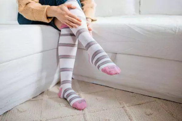 warm knee-high socks